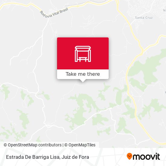 Estrada De Barriga Lisa map