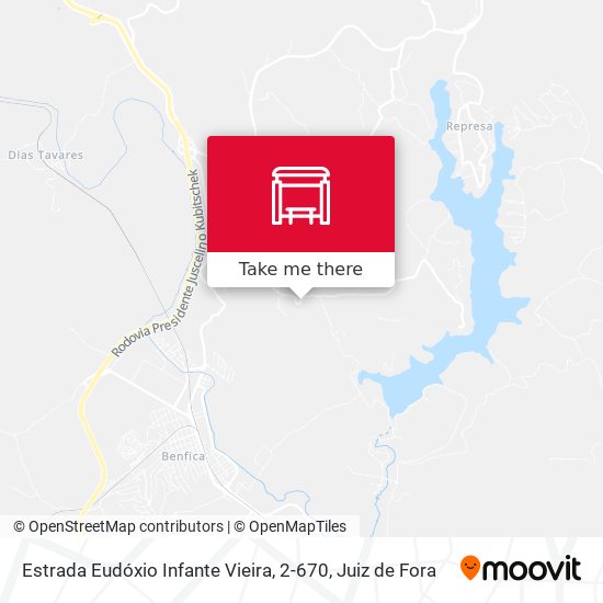 Estrada Eudóxio Infante Vieira, 2-670 map