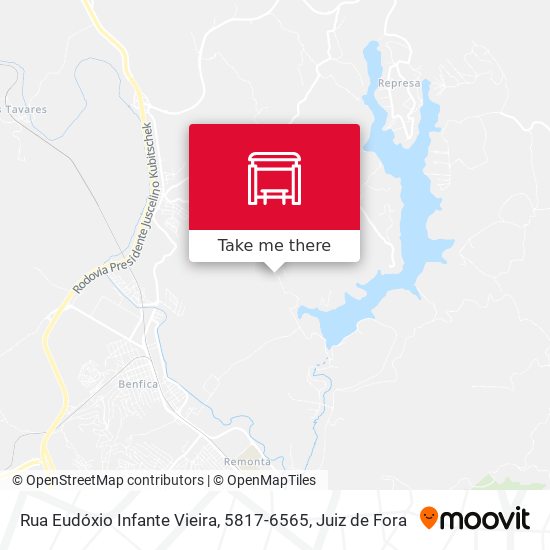 Rua Eudóxio Infante Vieira, 5817-6565 map