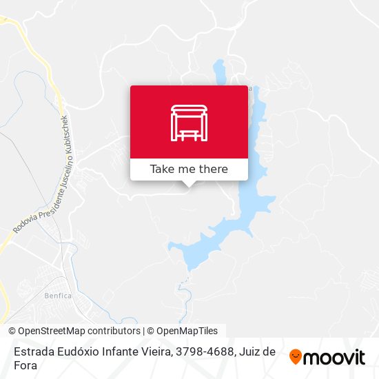Estrada Eudóxio Infante Vieira, 3798-4688 map
