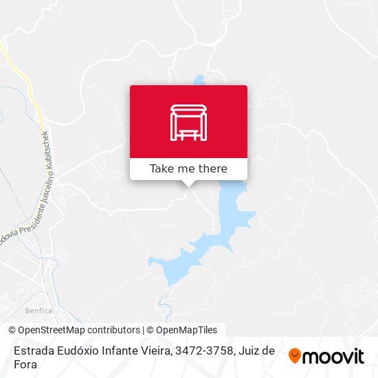 Estrada Eudóxio Infante Vieira, 3472-3758 map