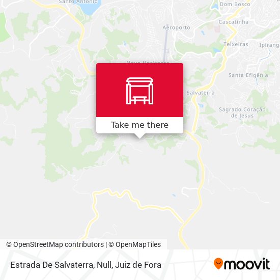 Mapa Estrada De Salvaterra, Null