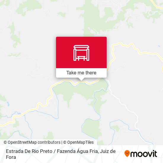 Estrada De Rio Preto / Fazenda Água Fria map