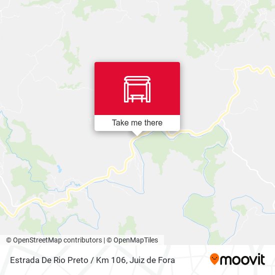 Mapa Estrada De Rio Preto / Km 106