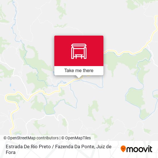Estrada De Rio Preto / Fazenda Da Ponte map