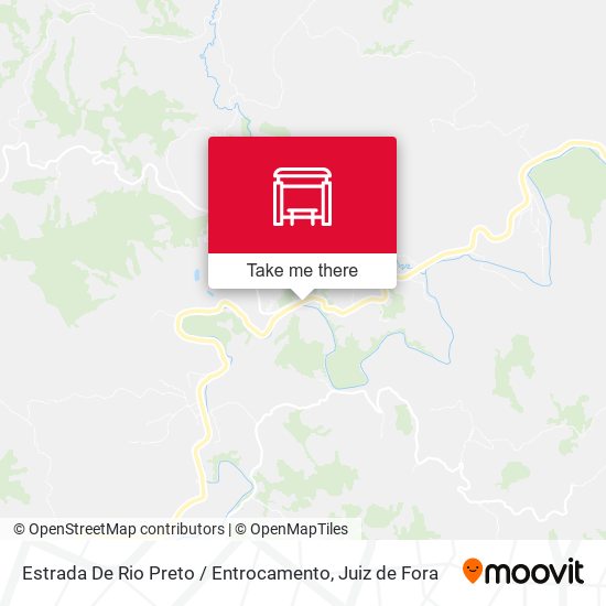 Estrada De Rio Preto / Entrocamento map