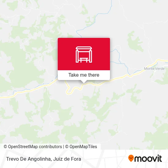 Trevo De Angolinha map
