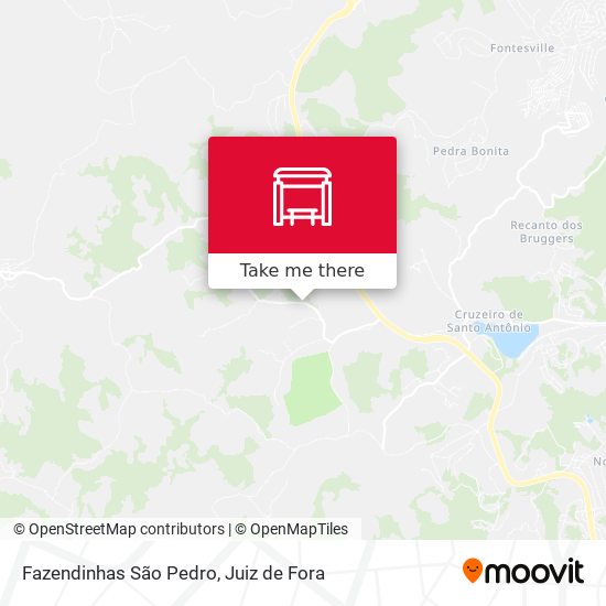 Fazendinhas São Pedro map