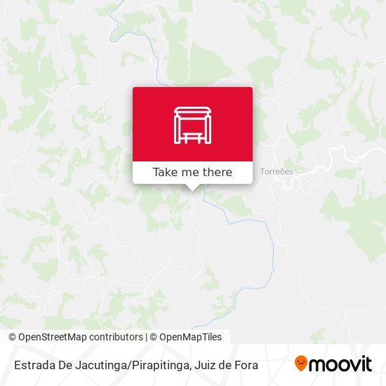 Estrada De Jacutinga / Pirapitinga map