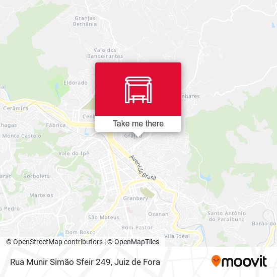 Rua Munir Simão Sfeir 249 map