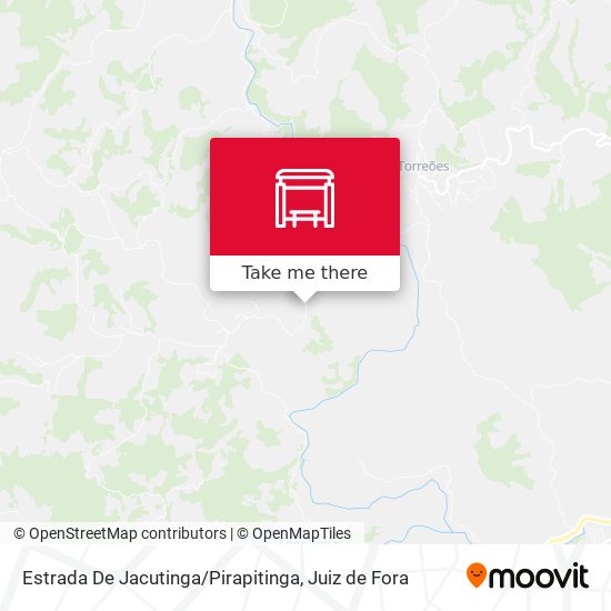 Estrada De Jacutinga / Pirapitinga map