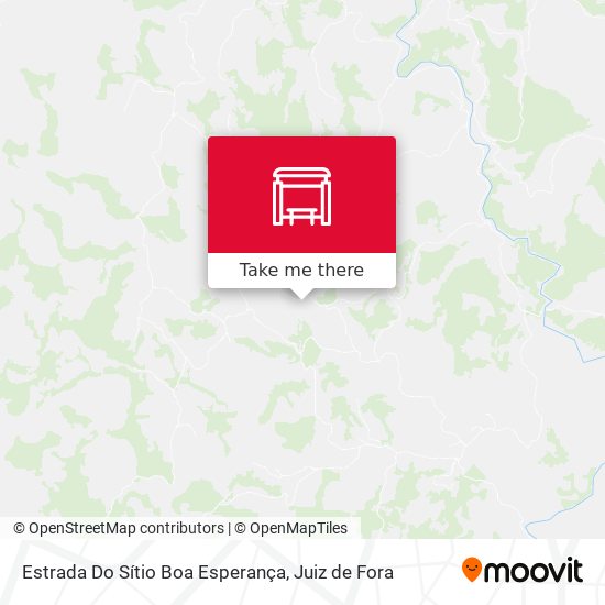 Estrada Do Sítio Boa Esperança map