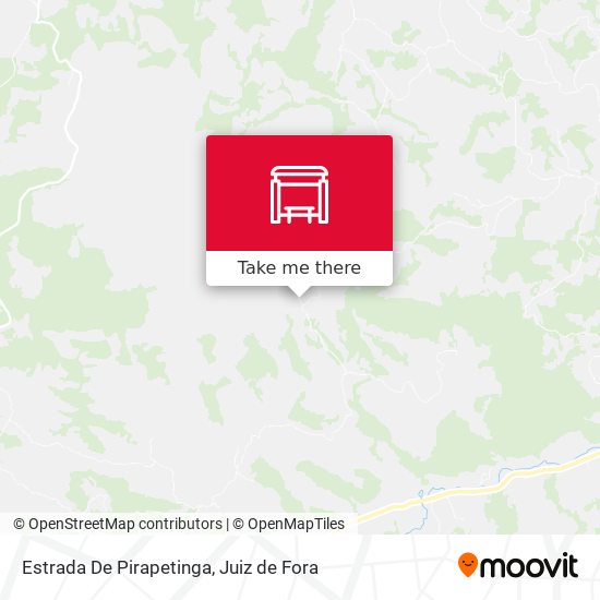 Estrada De Pirapetinga map