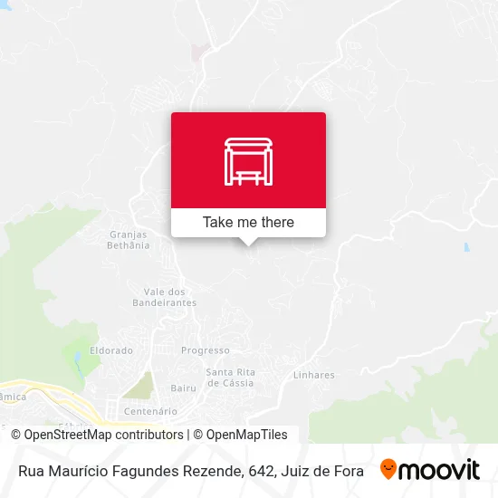 Rua Maurício Fagundes Rezende, 642 map
