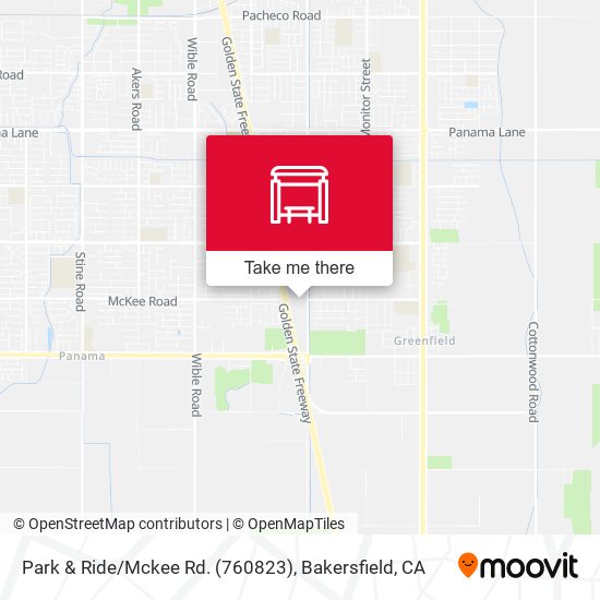 Park & Ride/Mckee Rd. (760823) map