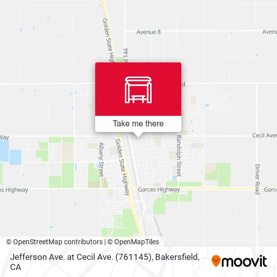 Jefferson Ave. at Cecil Ave. (761145) map