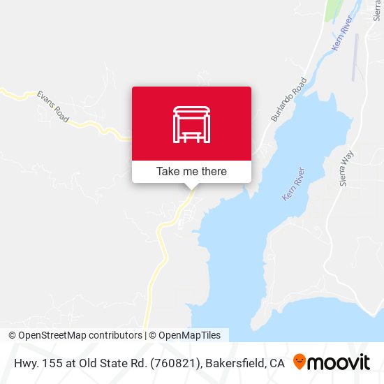 Hwy. 155 at Old State Rd. (760821) map