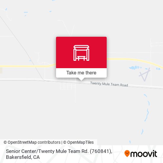 Mapa de Senior Center / Twenty Mule Team Rd. (760841)