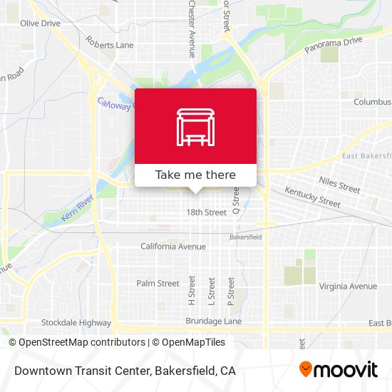 Downtown Transit Center map