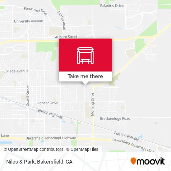 Niles & Park map