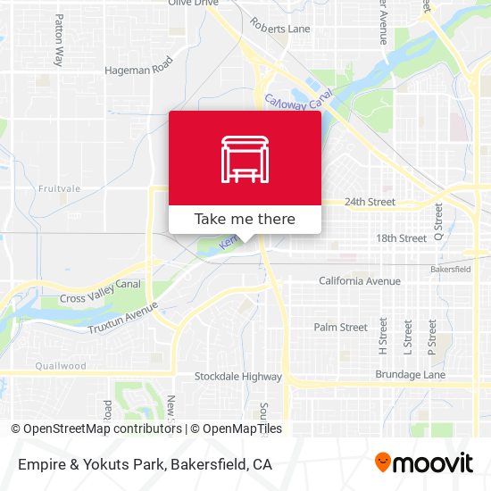 Empire & Yokuts Park map