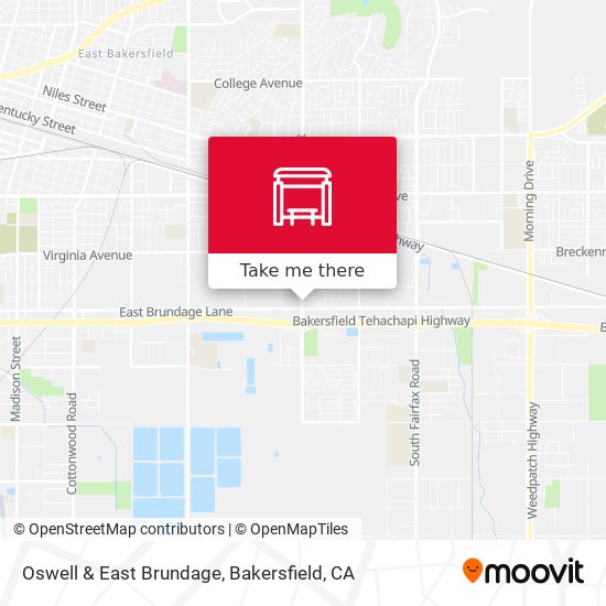 Oswell & East Brundage map
