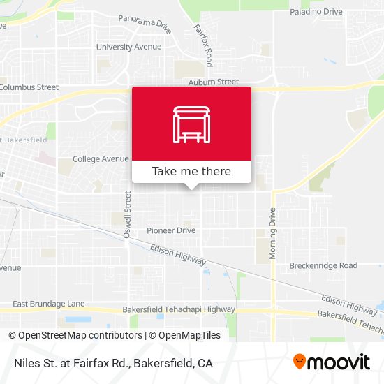 Mapa de Niles St. at Fairfax Rd.