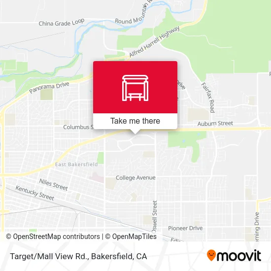 Target/Mall View Rd. map
