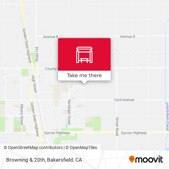 Mapa de Browning & 20th