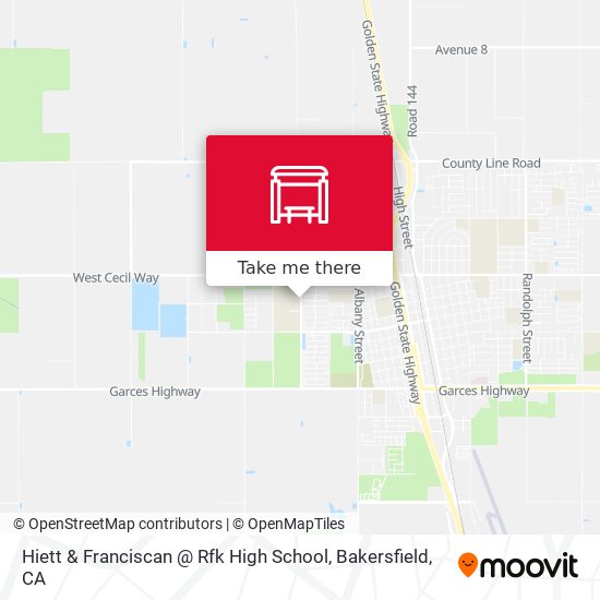 Hiett & Franciscan @ Rfk High School map
