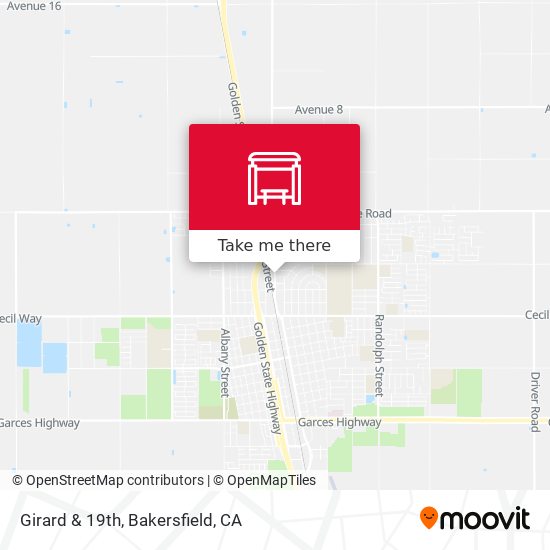 Girard & 19th map