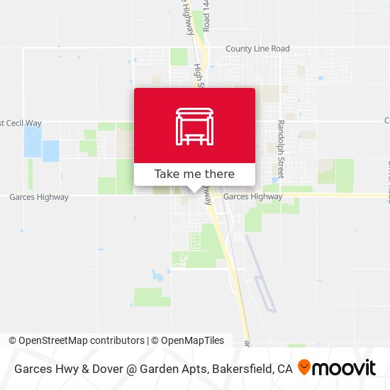 Garces Hwy & Dover @ Garden Apts map
