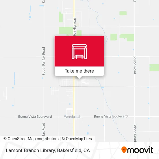Lamont Branch Library map