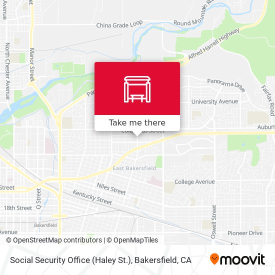 Social Security Office (Haley St.) map