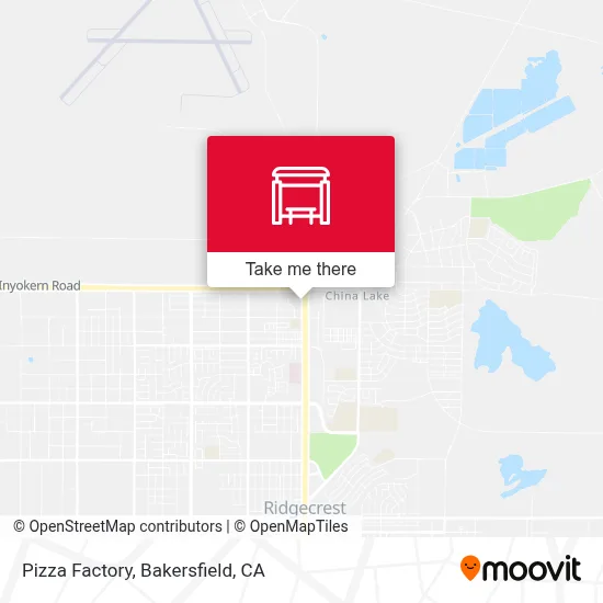 Pizza Factory map