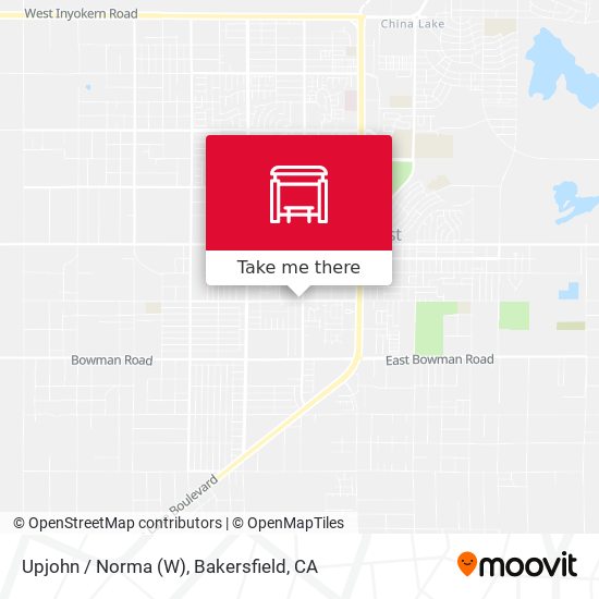 Upjohn / Norma (W) map