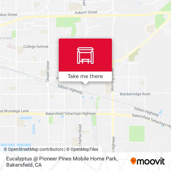 Eucalyptus @ Pioneer Pines Mobile Home Park map