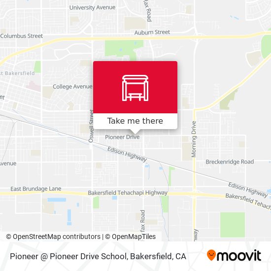 Pioneer @ Pioneer Drive School map