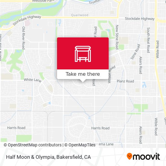 Half Moon & Olympia map