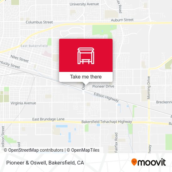 Pioneer & Oswell map