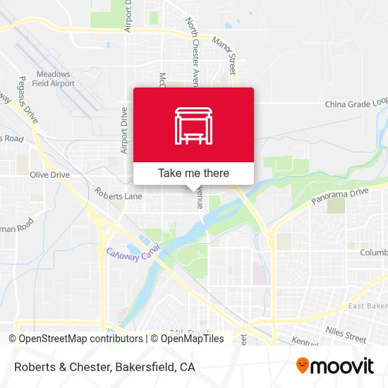 Roberts & Chester map