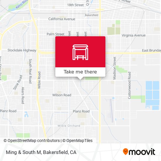 Ming & South M map