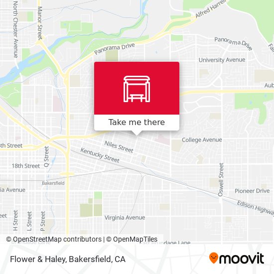 Flower & Haley map