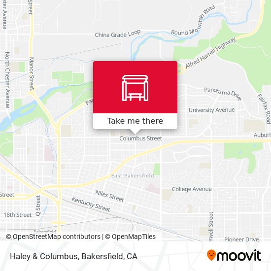 Mapa de Haley & Columbus