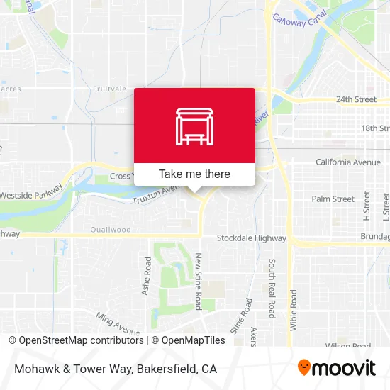Mohawk & Tower Way map