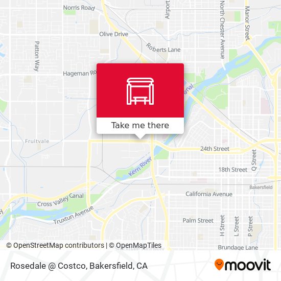 Rosedale @ Costco map