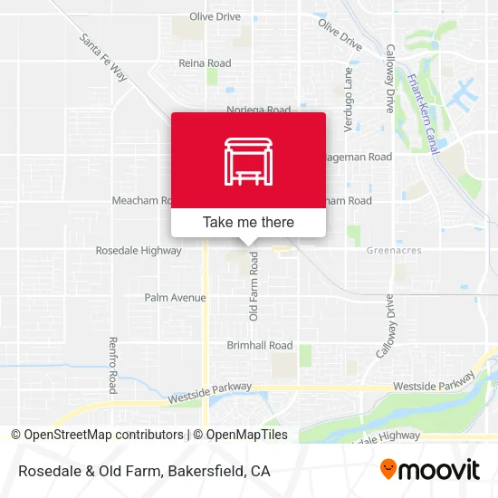 Rosedale & Old Farm map