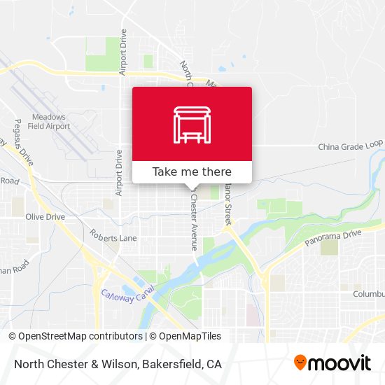 North Chester & Wilson map