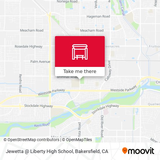 Jewetta @ Liberty High School map