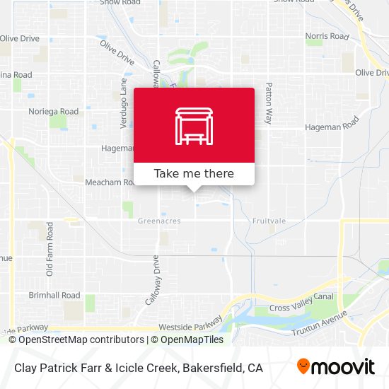 Clay Patrick Farr & Icicle Creek map